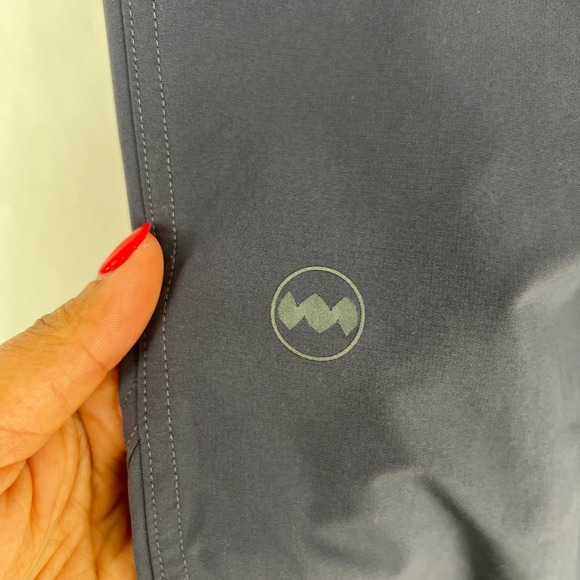 Janji Transit Tech Running Pants Mens Medium Blue Stretch Mid Rise Athletic Wear - Picture 6 of 14